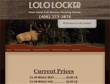 Tablet Screenshot of lololocker.com